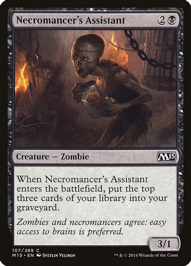Necromancer's Assistant | 107 | Magic 2015 (M15)