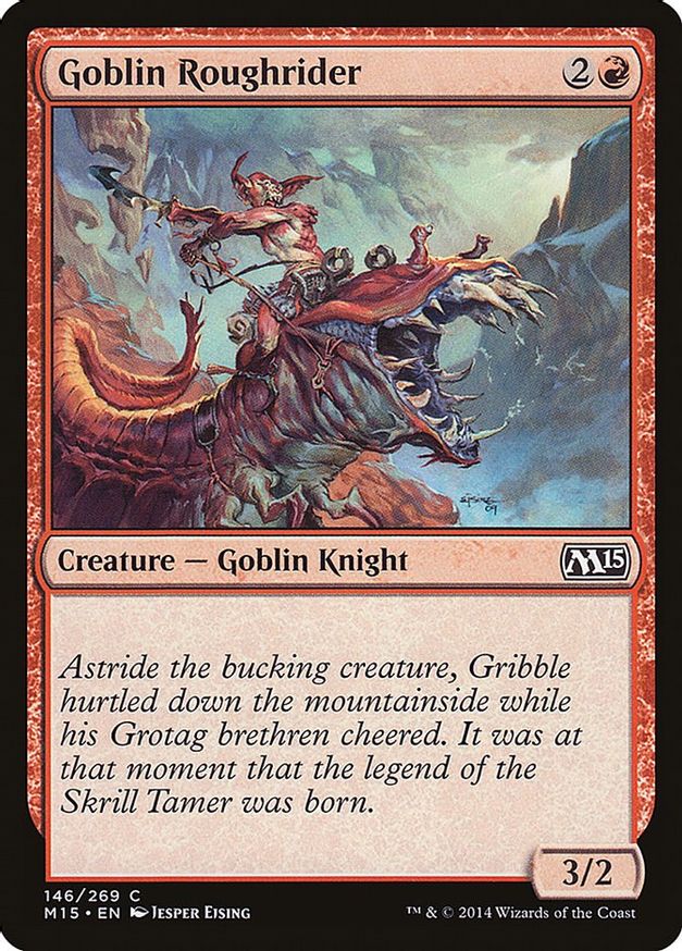 Goblin Roughrider | 146 | Magic 2015 (M15)