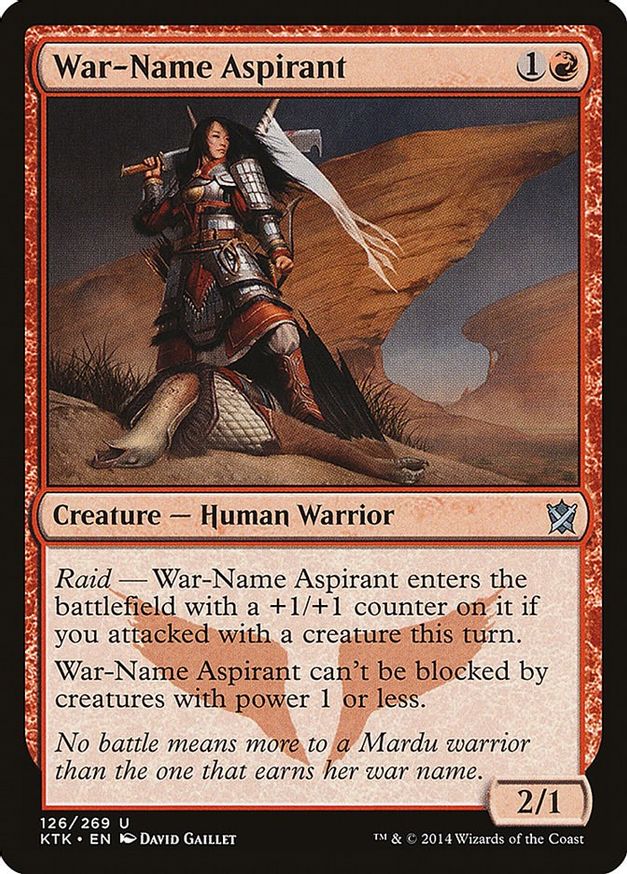 War-Name Aspirant | 126 | Khans of Tarkir