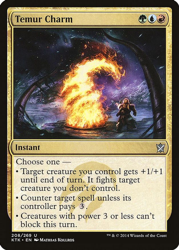 Temur Charm | 208 | Khans of Tarkir