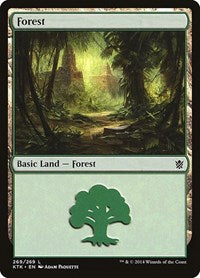 Forest (269) | Khans of Tarkir