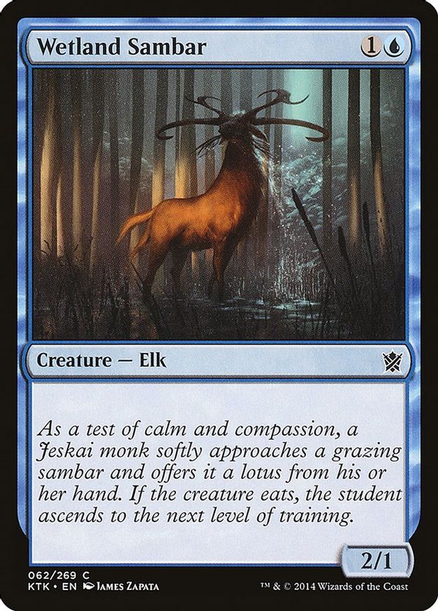 Wetland Sambar | 62 | Khans of Tarkir