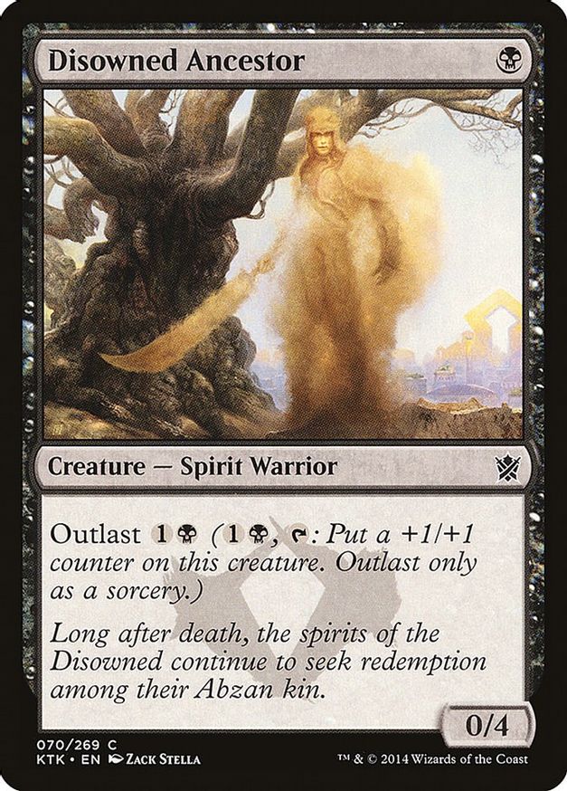 Disowned Ancestor | 70 | Khans of Tarkir