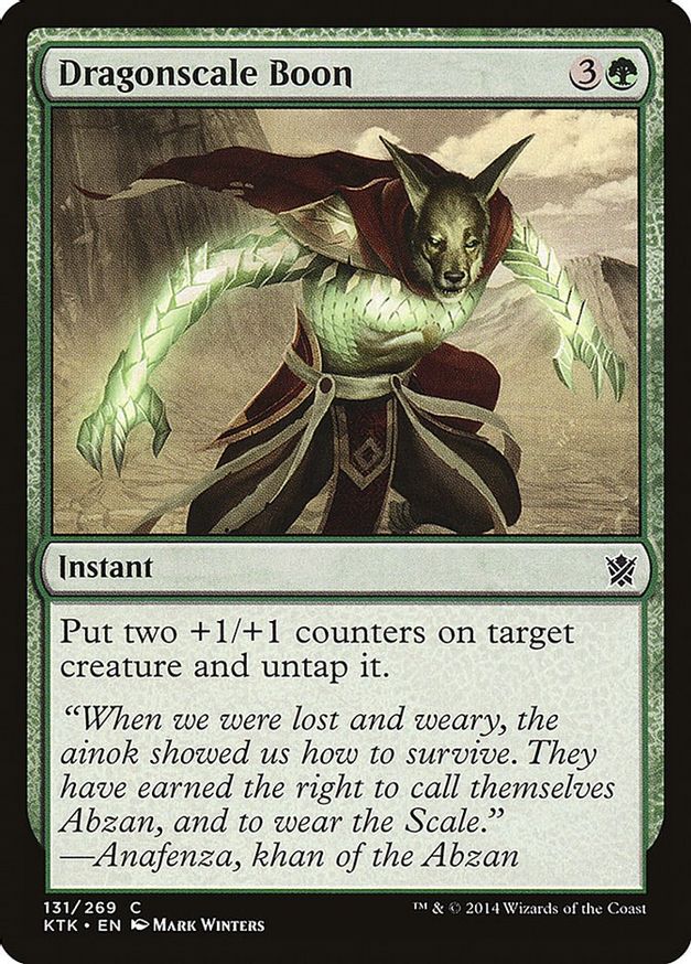 Dragonscale Boon | 131 | Khans of Tarkir