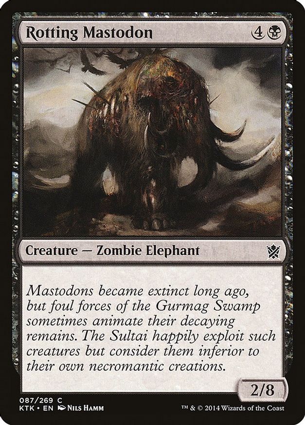 Rotting Mastodon | 87 | Khans of Tarkir