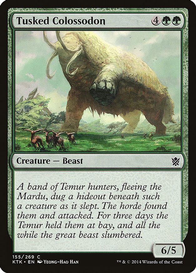 Tusked Colossodon | 155 | Khans of Tarkir