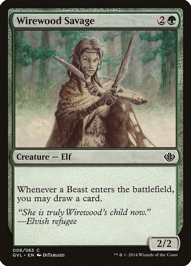 Wirewood Savage | 6 | Duel Decks: Anthology
