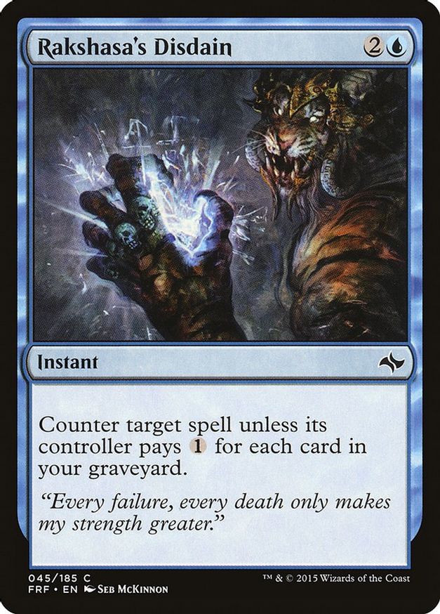 Rakshasa's Disdain | 45 | Fate Reforged