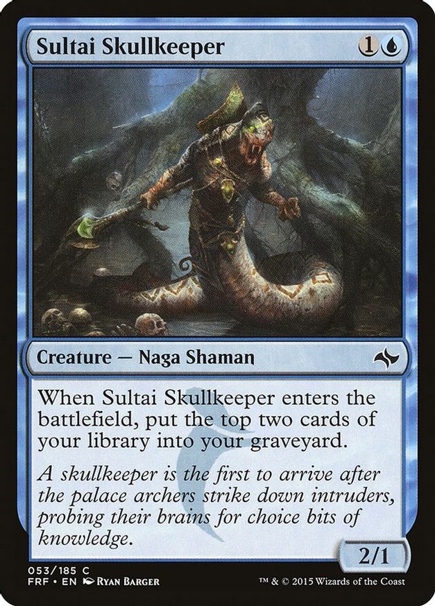 Sultai Skullkeeper | 53 | Fate Reforged