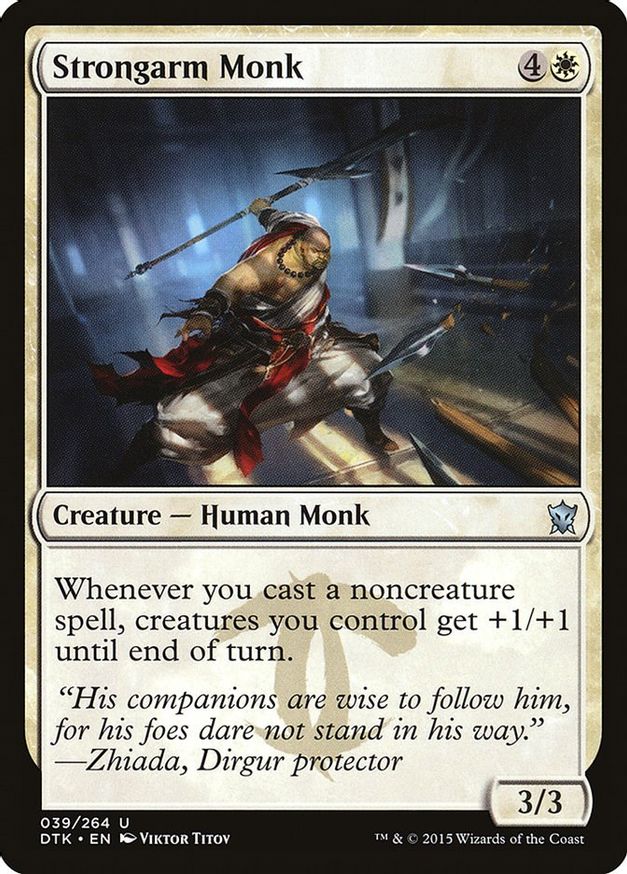 Strongarm Monk | 39 | Dragons of Tarkir