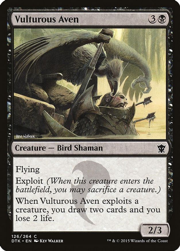 Vulturous Aven | 126 | Dragons of Tarkir