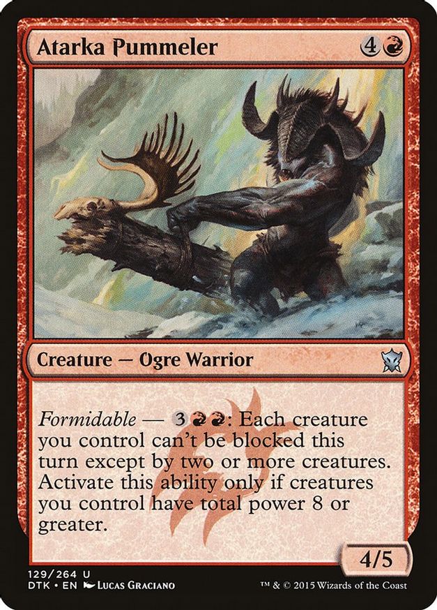 Atarka Pummeler | 129 | Dragons of Tarkir