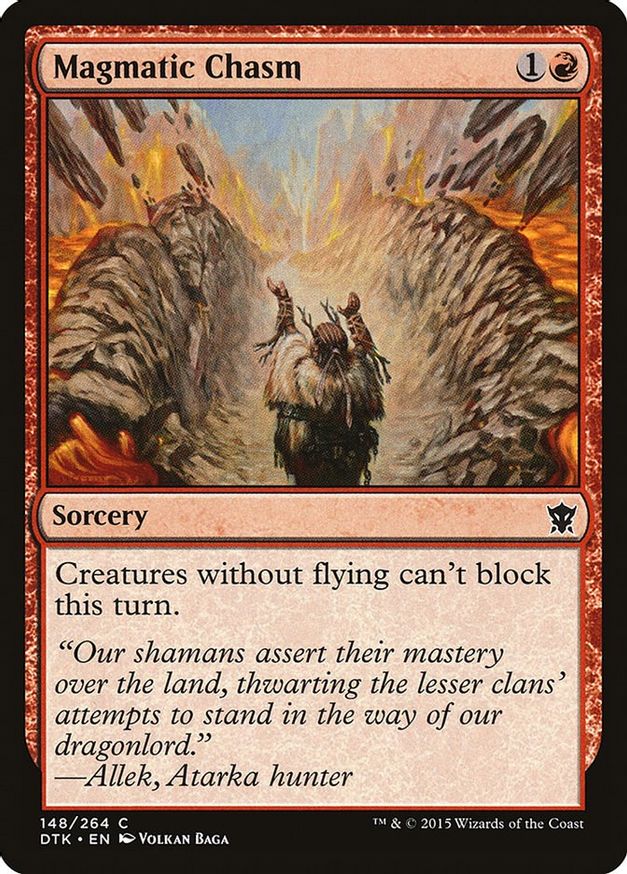 Magmatic Chasm | 148 | Dragons of Tarkir