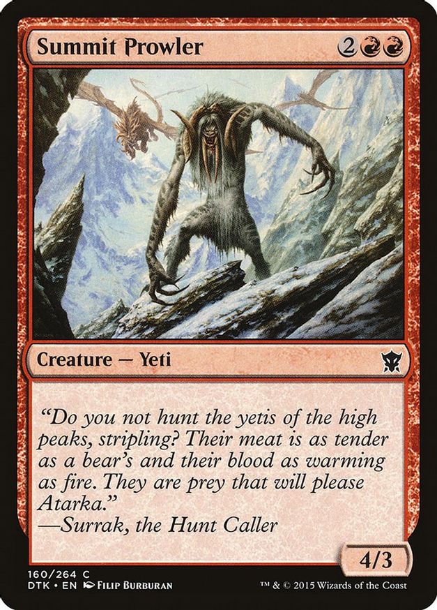 Summit Prowler | 160 | Dragons of Tarkir