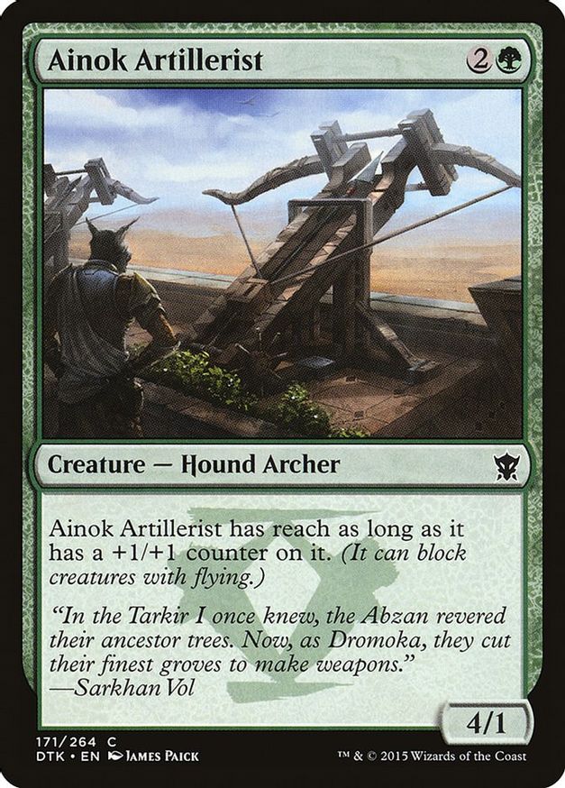 Ainok Artillerist | 171 | Dragons of Tarkir