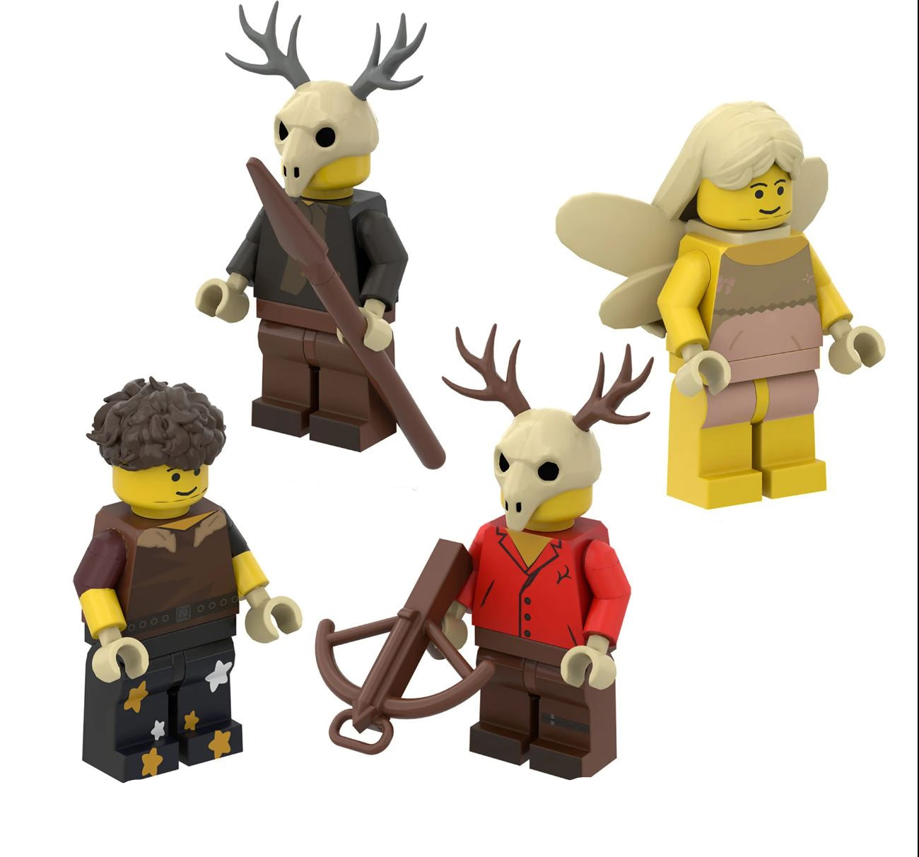 99 Nights in the Forest Custom Minifigure Set (4-Pack)