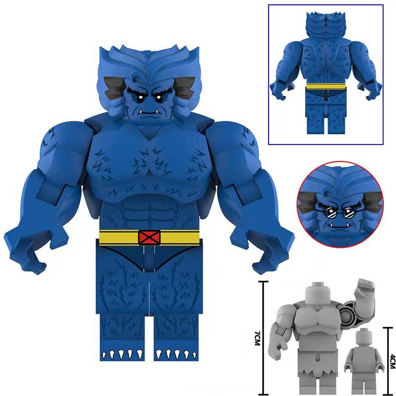 Beast From X-Men '97 Big Minifigure Best Building toys