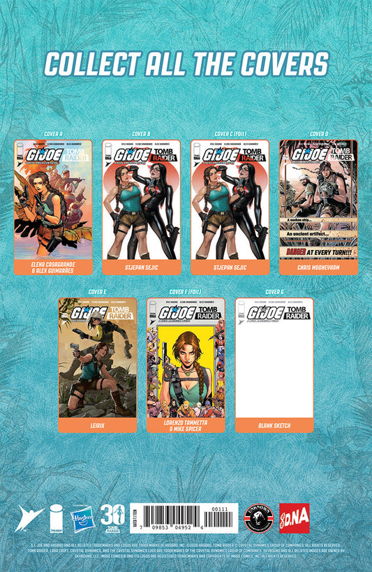 GI JOE A REAL AMERICAN HERO TOMB RAIDER #1 DAVID NAKAYAMA EXCLUSIVE VAR (09/12/2026)