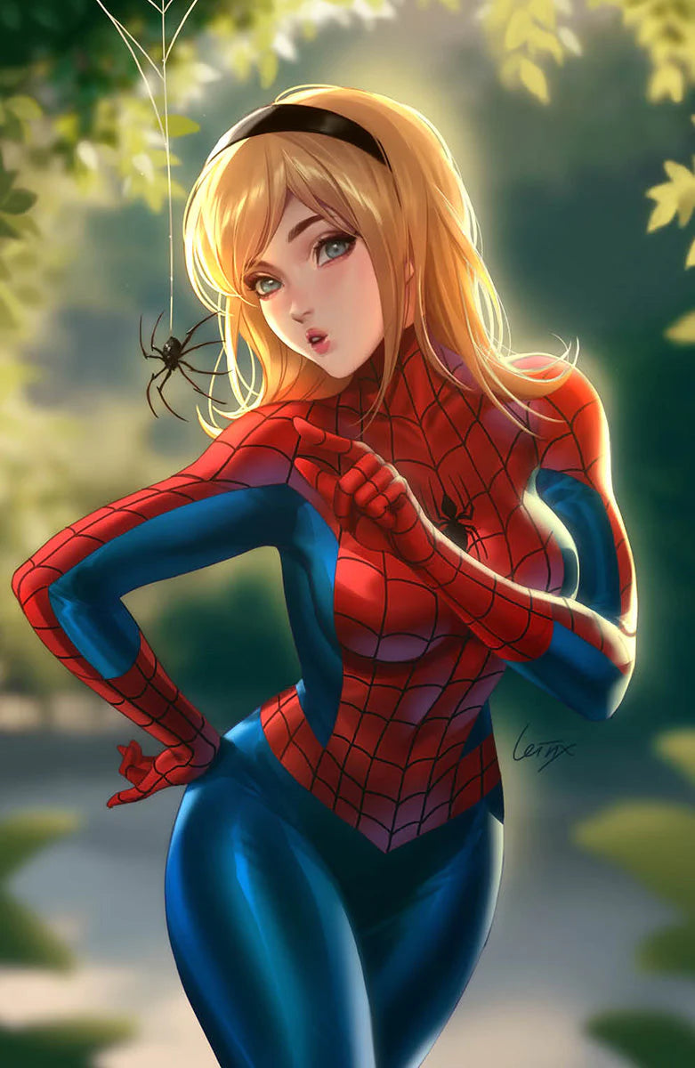 AMAZING SPIDER-MAN 46 LEIRIX EXCLUSIVE VIRGIN VARIANT