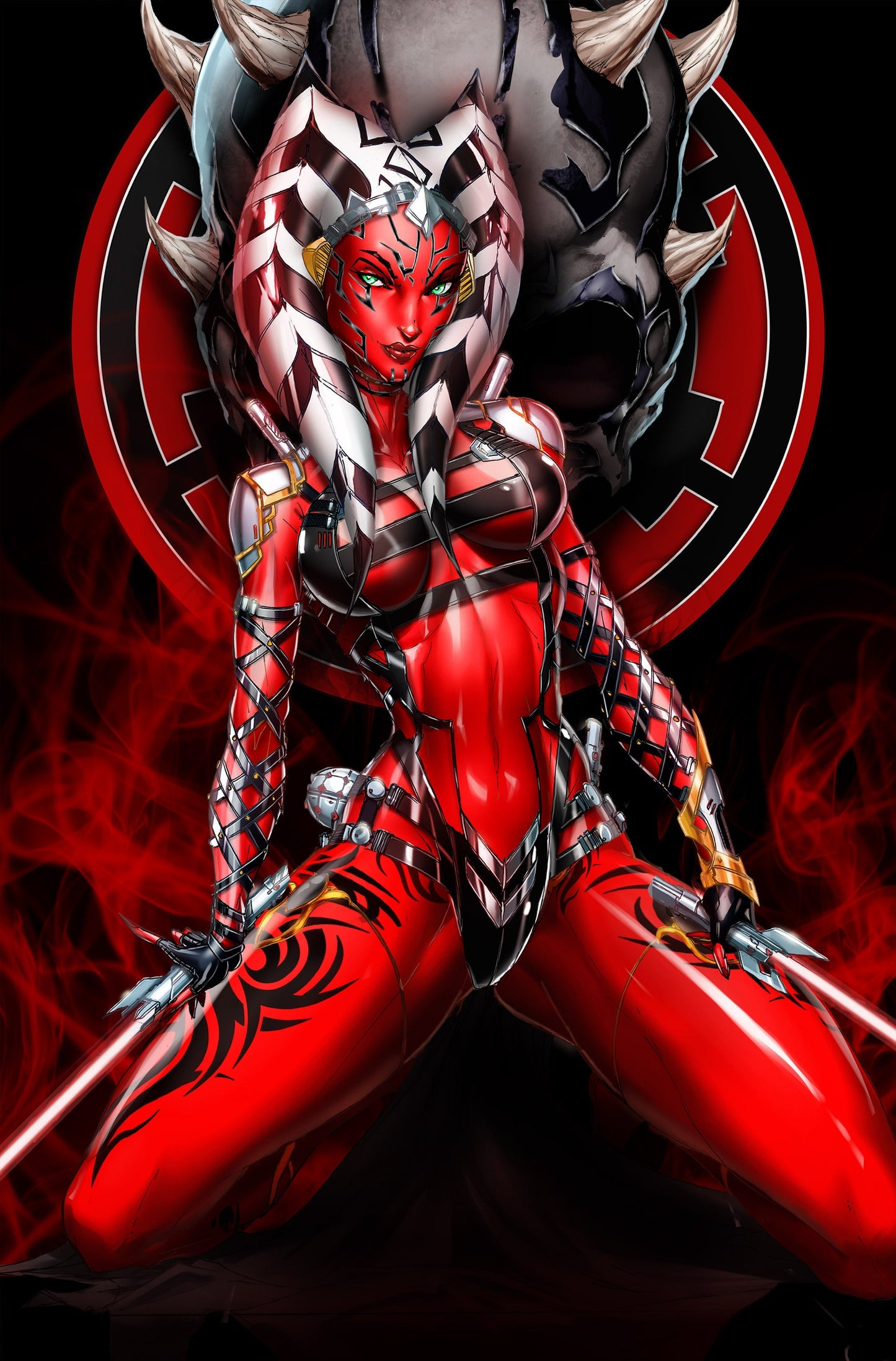 Apprentice Sith Smirk Metal Comic