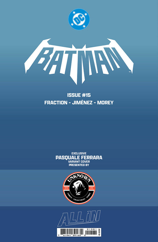 BATMAN #15 PASQUALE FERRARA EXCLUSIVE VAR (11/04/2026)