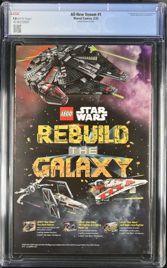 ALL-NEW VENOM #1 ERIK LARSEN REMASTERED 1:50 - CGC 9.8