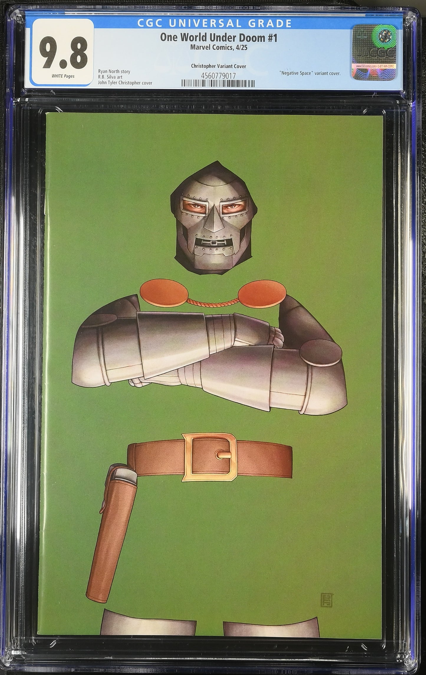 One World Under Doom #1 JTC Variant - CGC 9.8