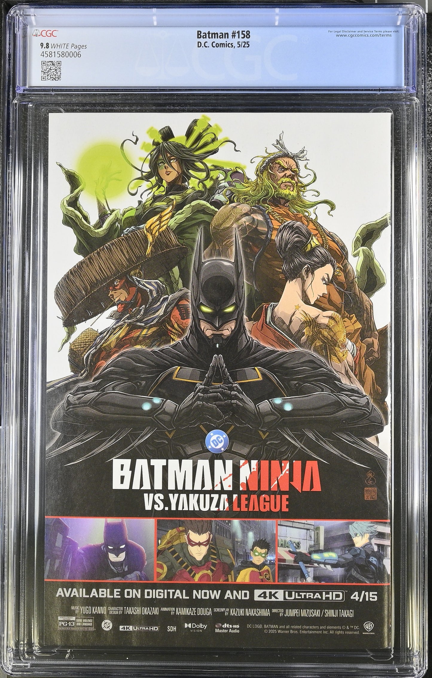 BATMAN #158 CVR A JIM LEE (CGC 9.8)