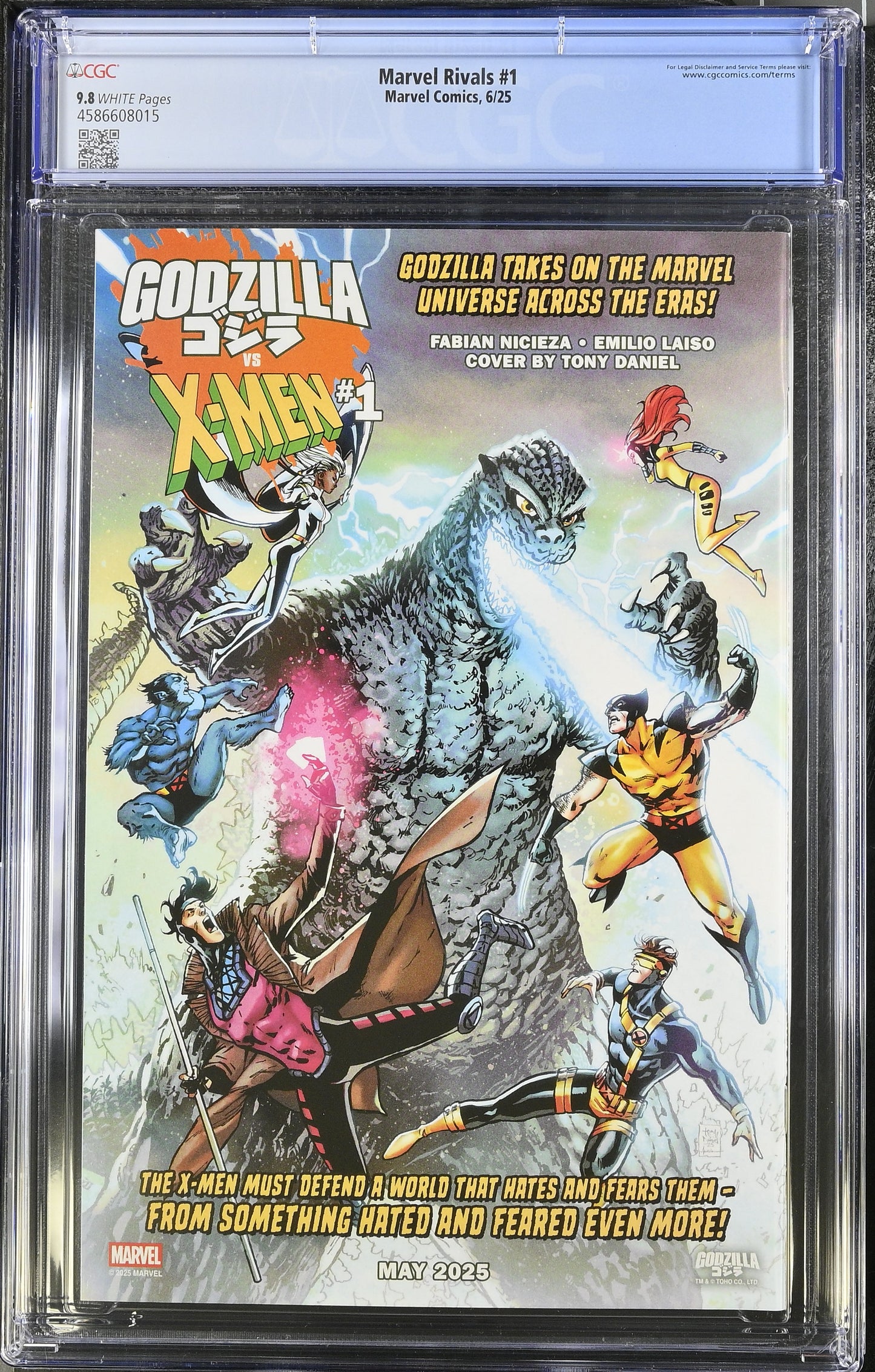 MARVEL RIVALS #1 FIRST PRINT - CGC 9.8