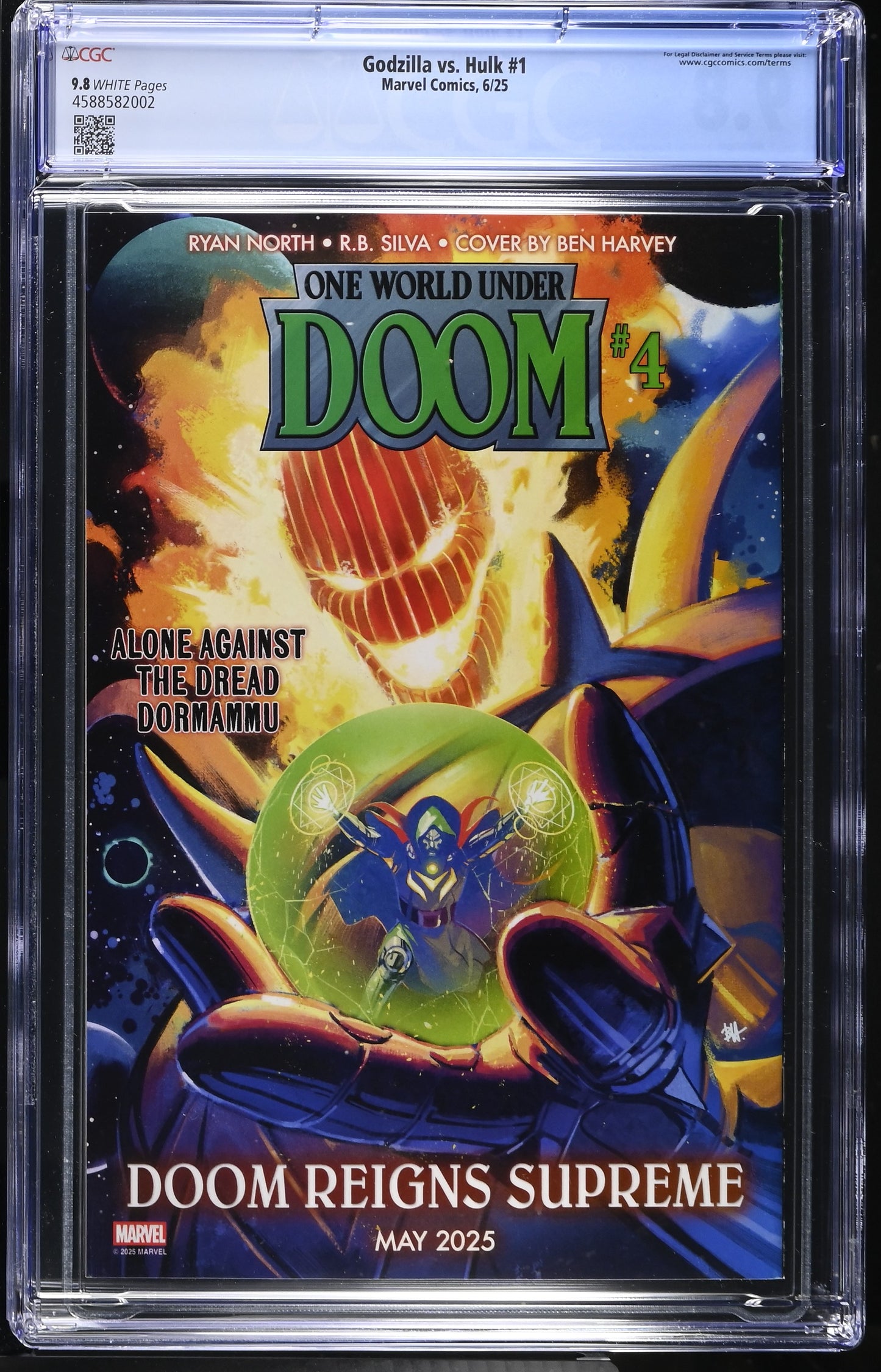 GODZILLA VS. HULK #1 - CGC 9.8