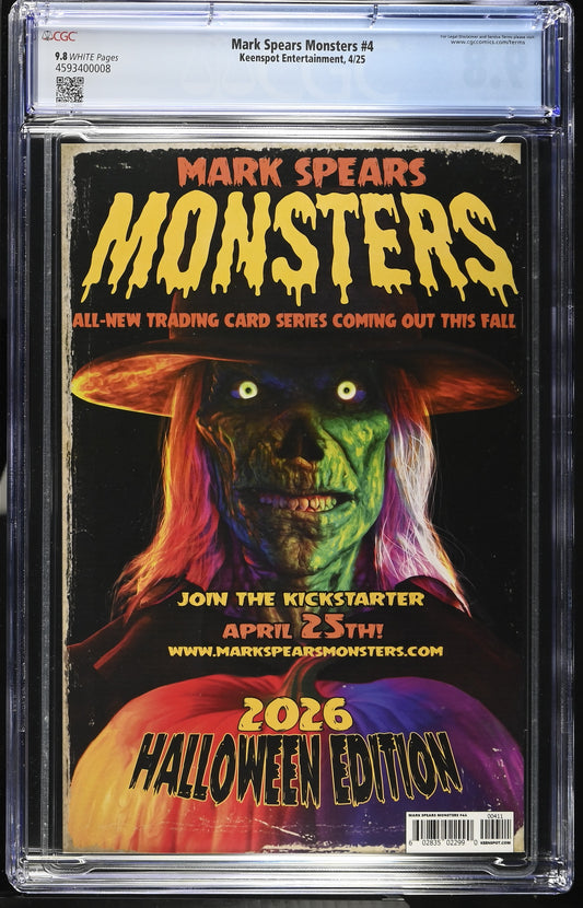 Mark Spears Monsters #4 Keenspot Entertainment CGC 9.8