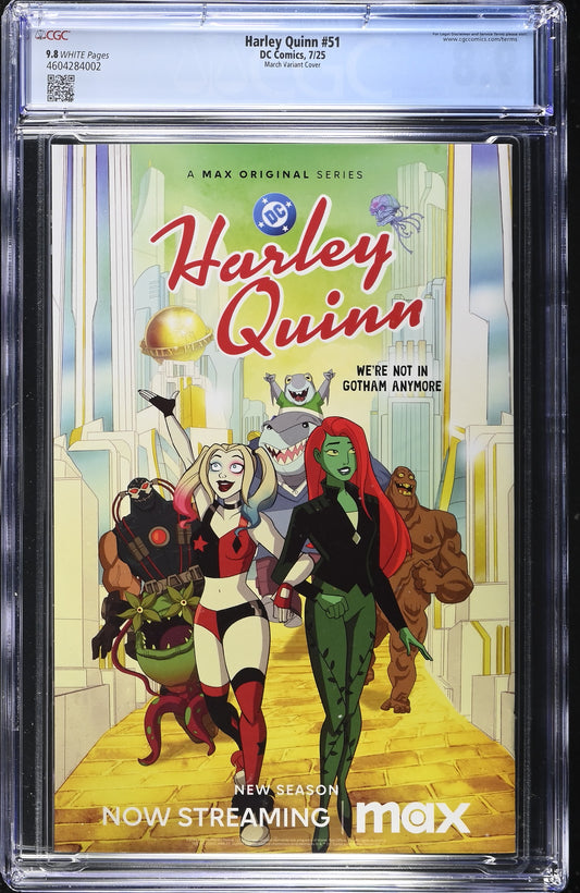 HARLEY QUINN #51 CVR D GUILLEM MARCH CGC 9.8