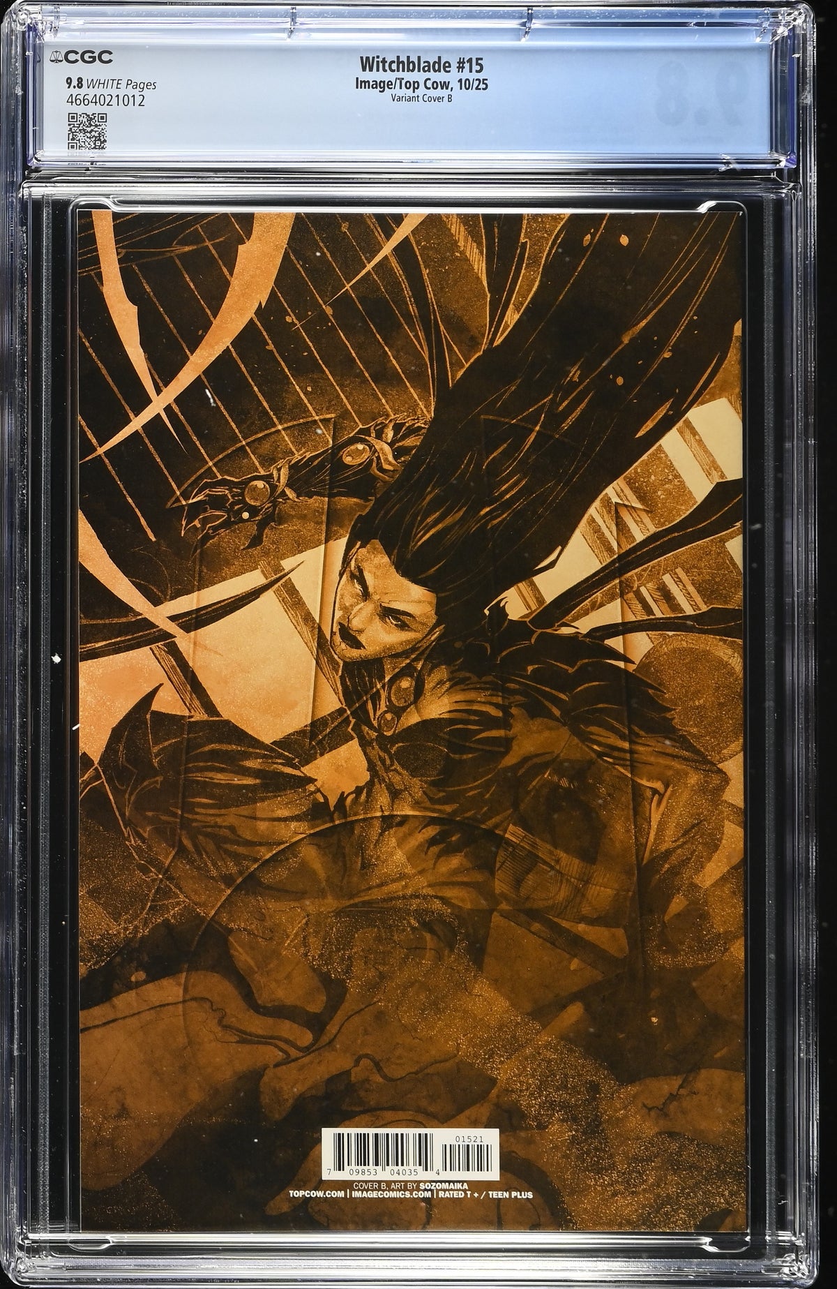 Witchblade #15 - Sozomaika Variant - CGC 9.8
