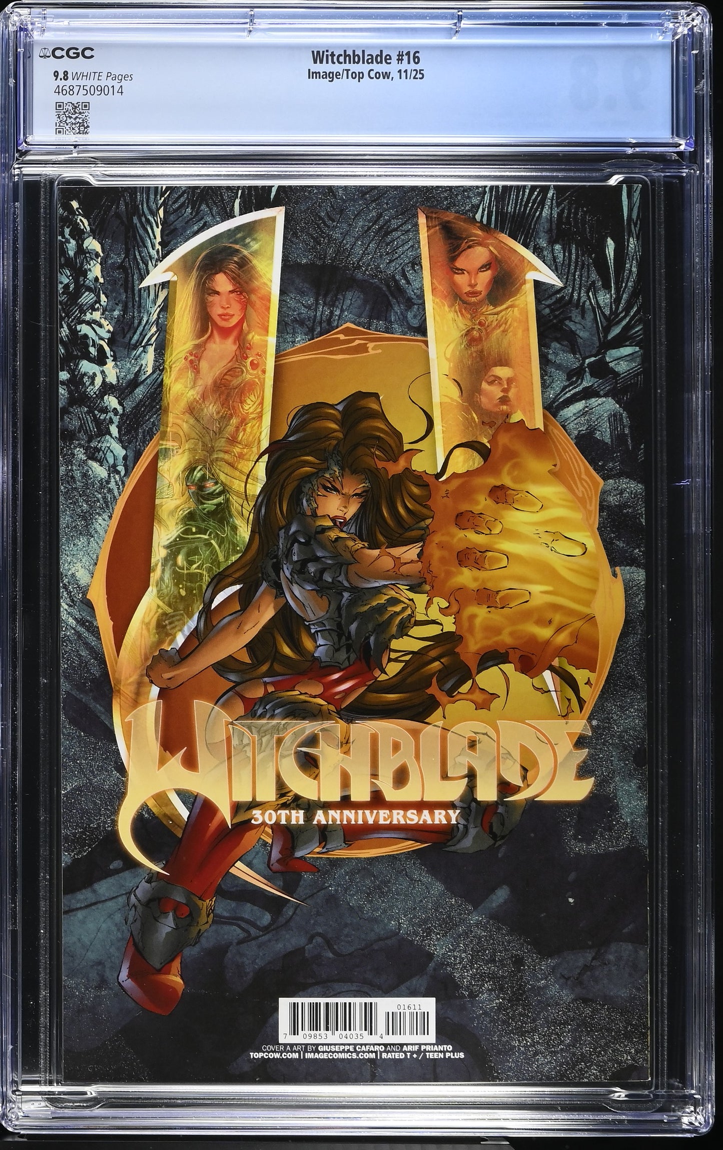 Witchblade #16 11/25 CGC 9.8