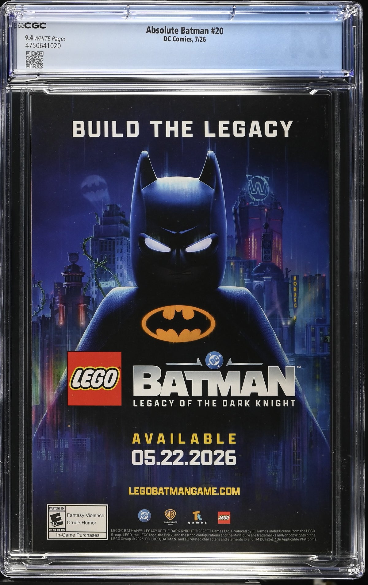 Absolute Batman #20 CGC 9.4