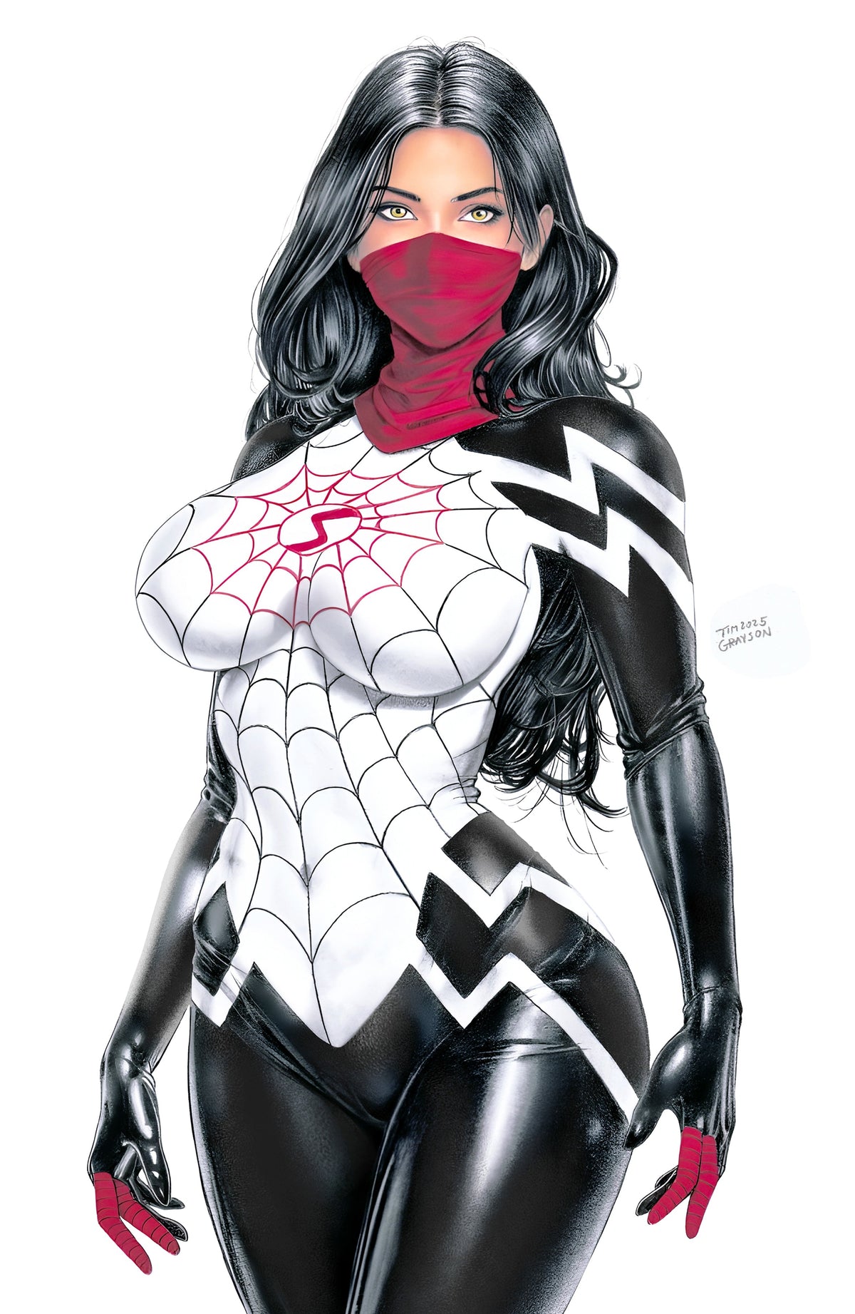 WAIFU CHRONICLES #1 - GHOST SPIDER COSPLAY - TIM GRAYSON COVER A KNIGHT OF COMICS EXCLUSIVE