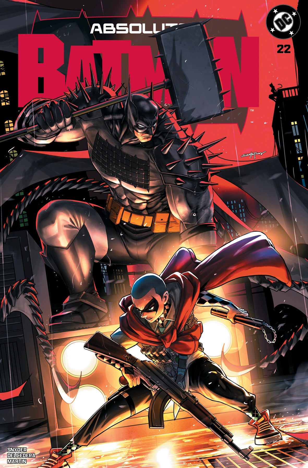 ABSOLUTE BATMAN #22 - SANTA FUNG TRADE VARIANT KNIGHT OF COMICS SDCC 2026 EXCLUSIVE