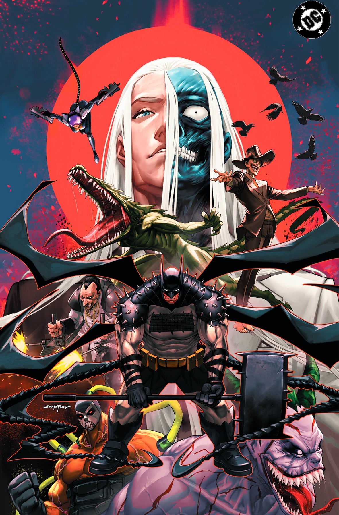 ABSOLUTE BATMAN #21 - SANTA FUNG VIRGIN VARIANT KNIGHT OF COMICS EXCLUSIVE