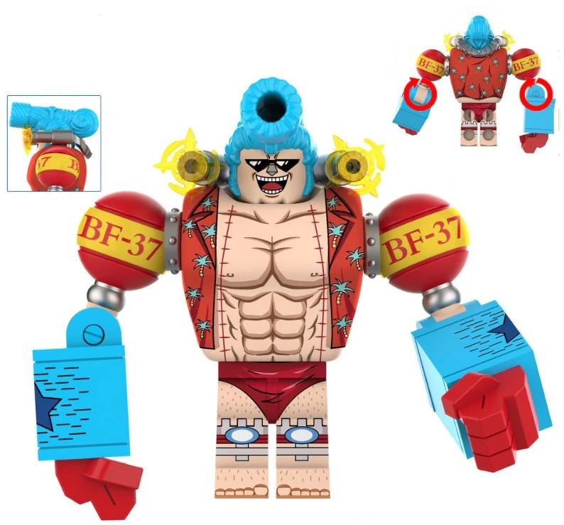 Navigation King Series – Cyborg Shipwright Custom Minifig