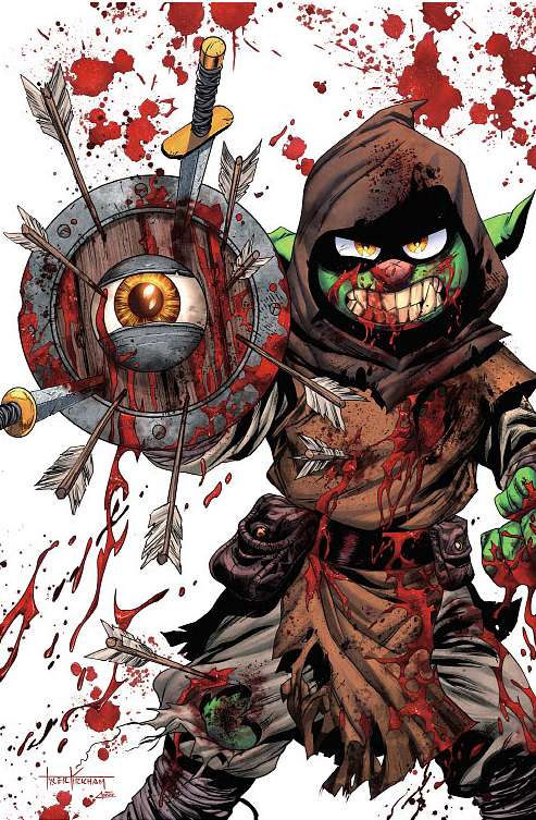 D'orc #1 3rd print Tyler Kirkham Battle Damage Megacon Exclusive