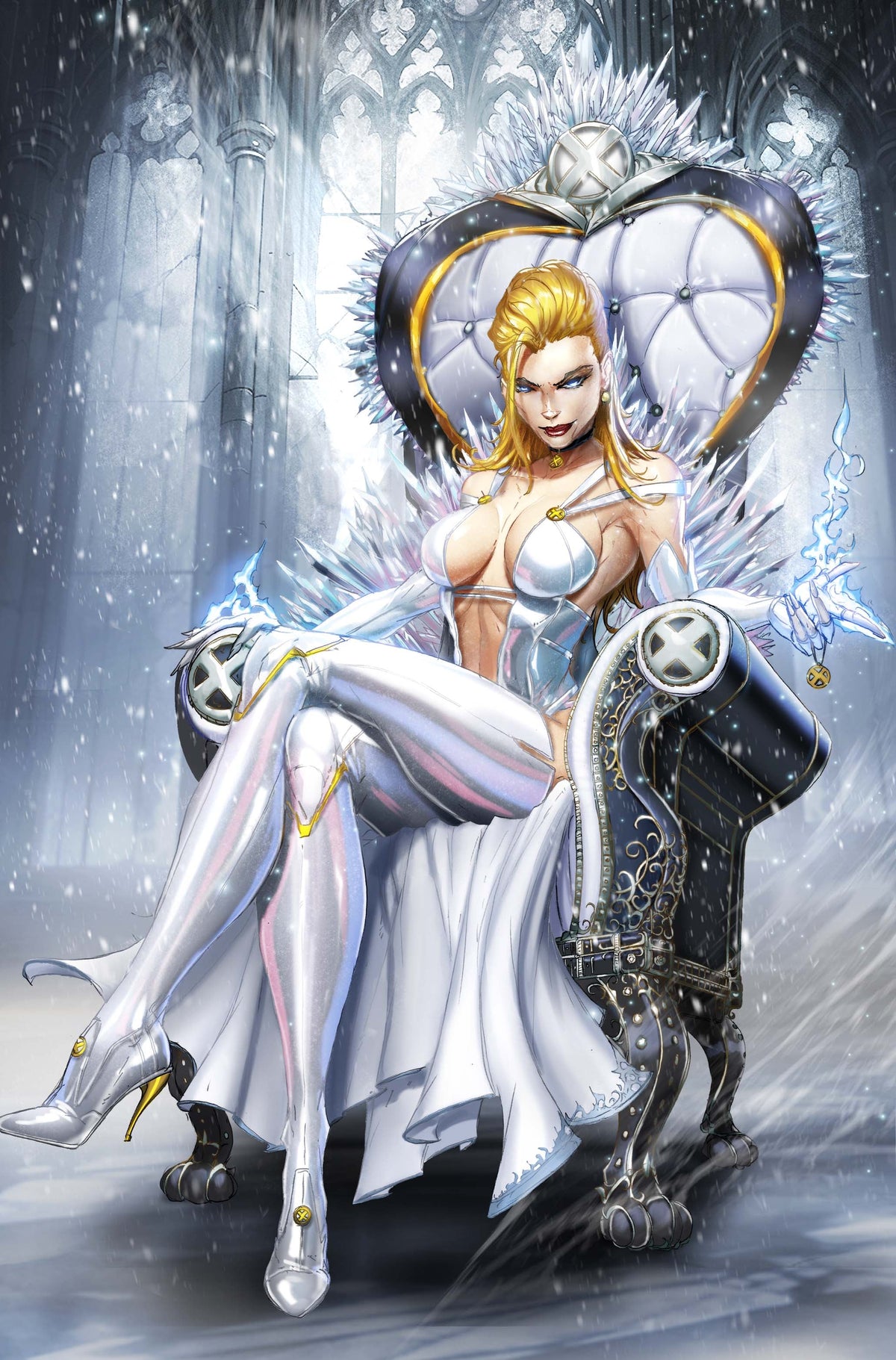 NYCC Mutant Diamond White Suit Virgin Comic