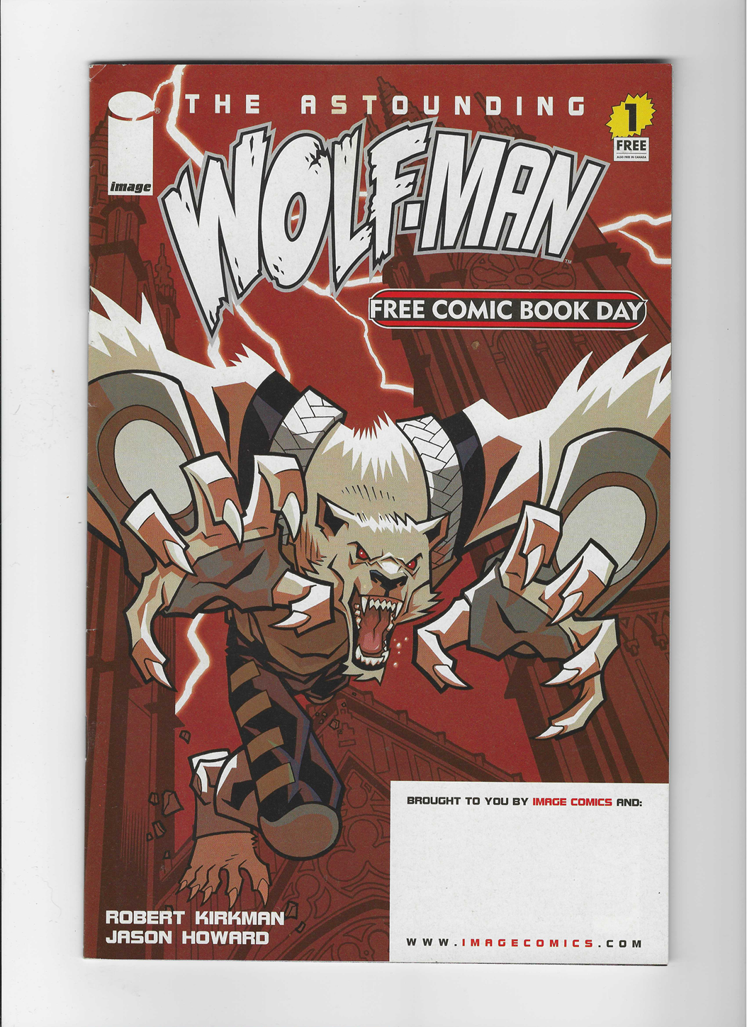 The Astounding Wolf-Man #1 FCBD