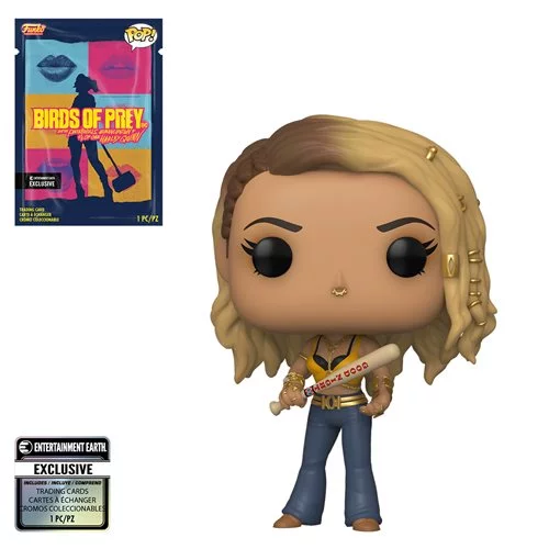 Funko POP! Birds of Prey - Black Canary with Collectible Card - Entertainment Earth Exclusive
