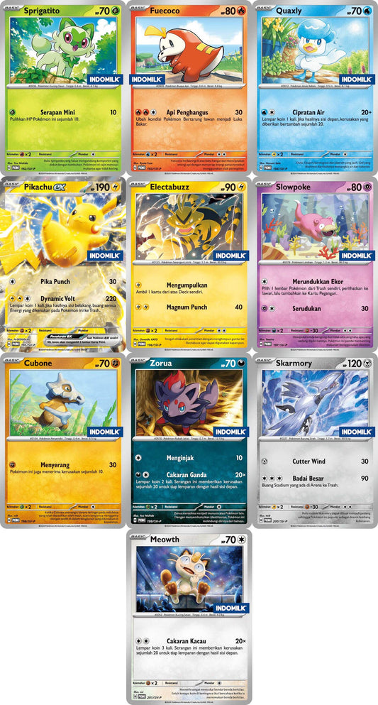 (Indonesian) Pokémon TCG: Indomilk Promo Pack