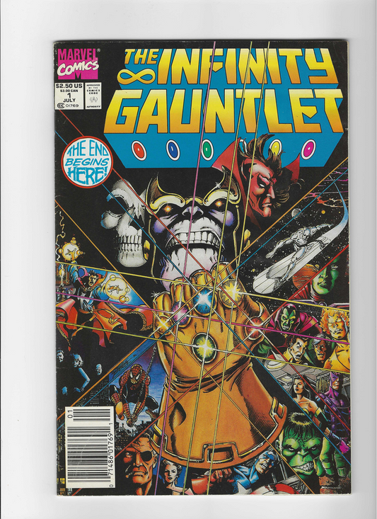 Infinity Gauntlet, Vol. 1  #1B