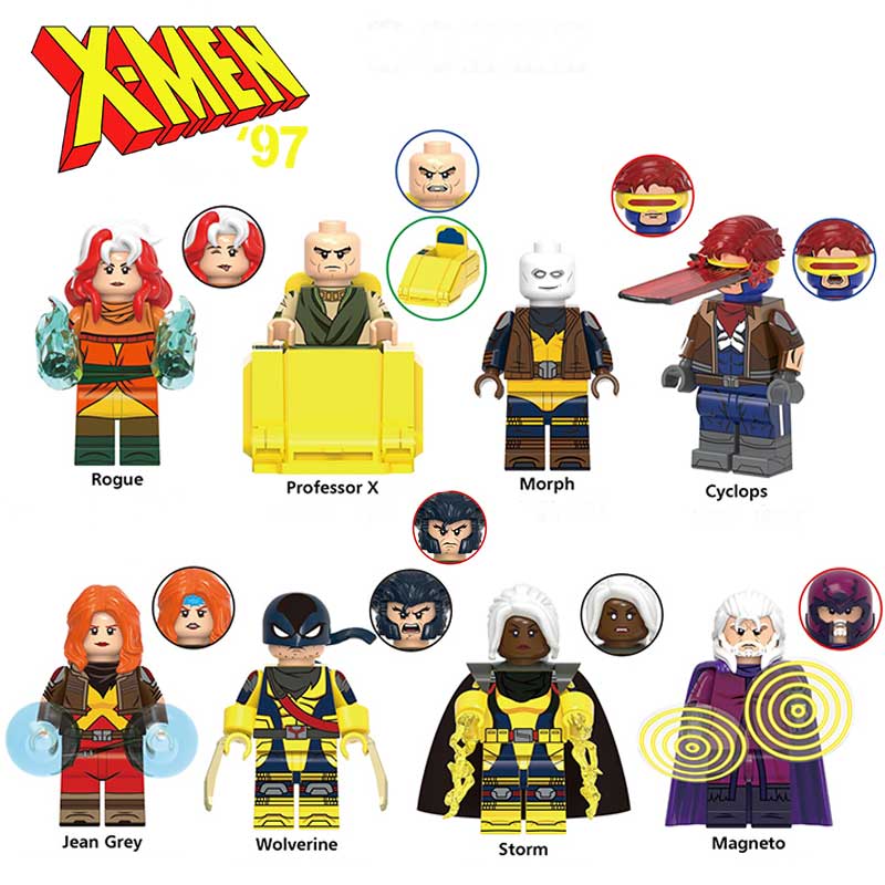 X-Men '97 Set of 8 Minifigures Season 2