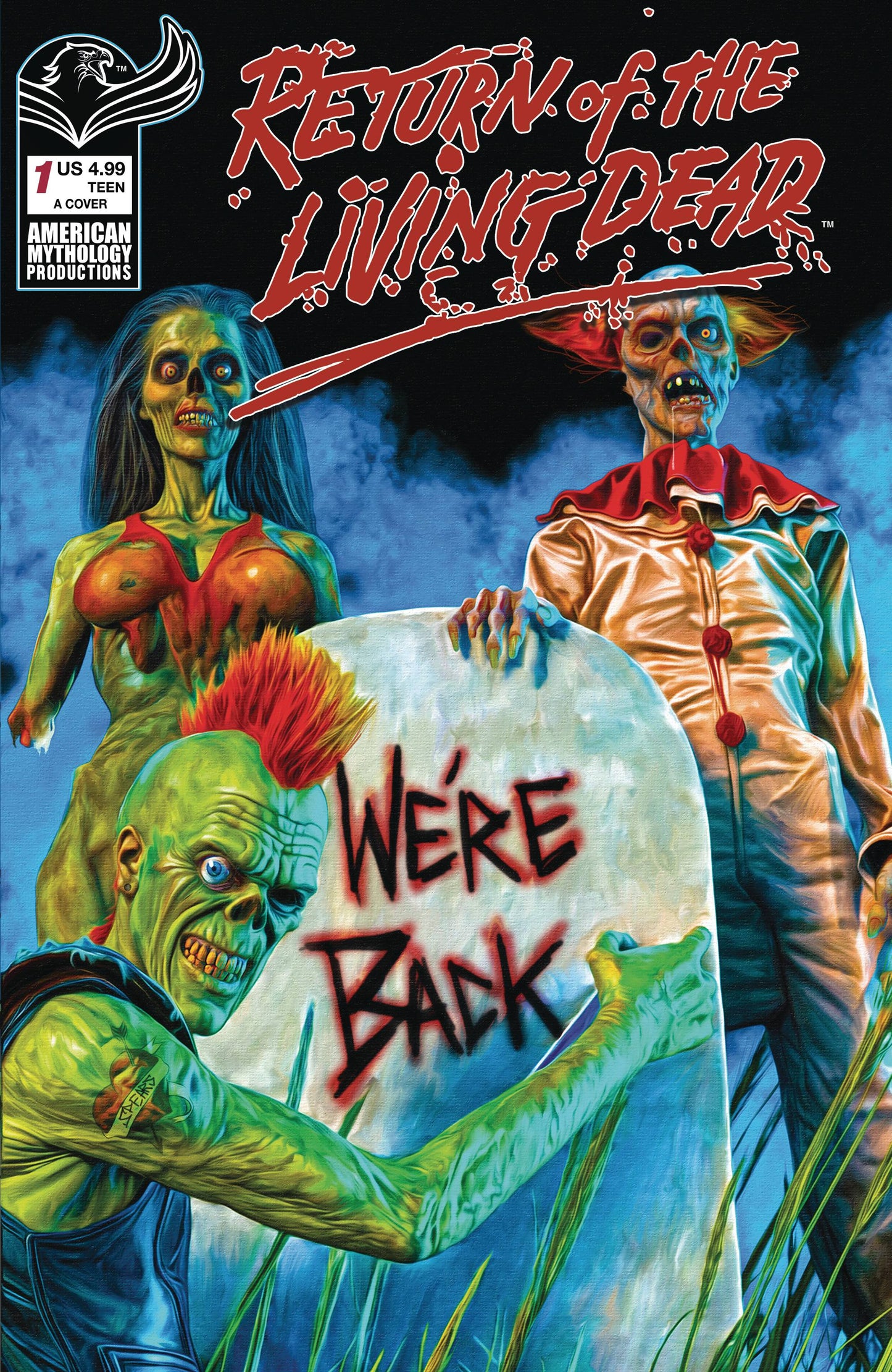 RETURN OF THE LIVING DEAD #1 CVR A MARK SPEARS PAINTED