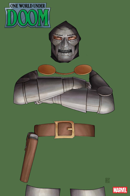 ONE WORLD UNDER DOOM #1 JTC NEGATIVE SPACE VAR - 5 PACK (PRESALE 2/12/25)