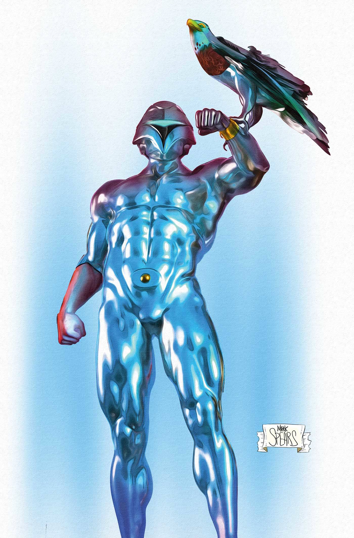 Silverhawks #3 Cover Z Spears Solo Virgin Foil