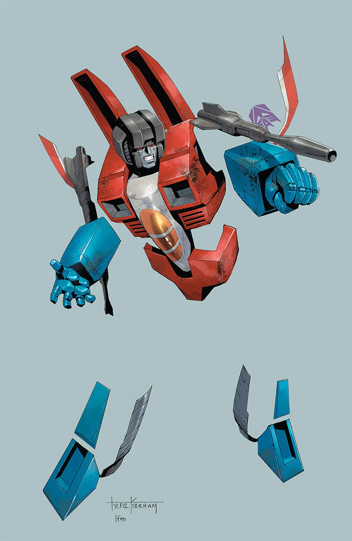 Transformers #18 Tyler Kirkham Virgin Set